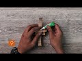 how to make easy spider man web shooter with matchbox at home rubber band powered marvel fan