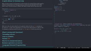 Meta-Programming and Language-Oriented Design