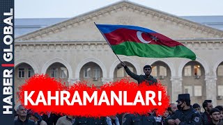 Vatan İçin Can Verdiler! Azerbaycan'ın Kahraman Şehitleri Anıldı
