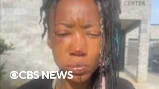 Some charges dropped against woman after violent arrest video, court records show