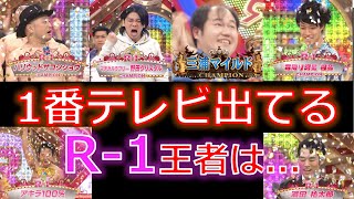 【どうなる？街裏ぴんく！？】【R-1夢がない説】一番テレビ出たR1王者は？