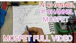 mosfet ! p channel mosfet ! n channel mosfet ! mosfet explained