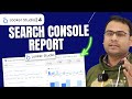 Creating Basic Google Search Console report in Looker Studio (in Hindi) | Looker Studio Course | #4