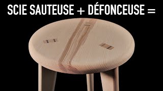 J’ai fabriqué ce tabouret avec seulement 2 OUTILS ÉLECTRIQUES !
