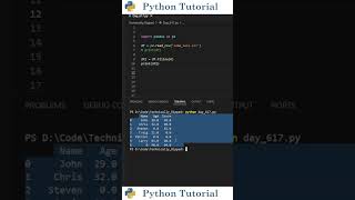Specifying Null Values In Pandas Dataframe | Python Tutorial