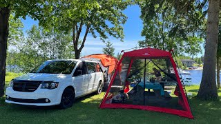 FIRST CAR CAMPING EXPERIENCE AT DAM EN TERRE ALMA QUEBEC | PINOY IN QUEBEC