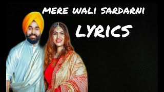 Mere wali sardarni lyrics | jugraj sandhu | latest punjabi song