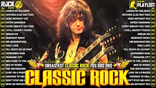 Top 100 Greatest Classic Rock Songs Of All Time 🔥 The Beatles, Scorpions, Nirvana, Queen, Bon Jovi