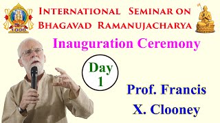 Prof Franic X Clooney,Harvard University || Bhagavad Ramanujacharya || Sri Chinna Jeeyar Swamiji