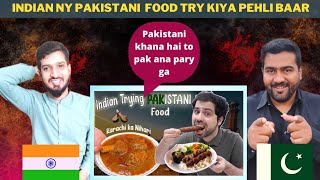 Indian Trying Pakistani Food | Pakistani Reaction | Dumb Reacts