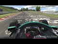 nürburgring nordschleife backwards with f1 2021 car is absolutely awesome