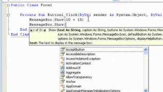 YouTube VB NET Tutorial 5 Math Functions Visual Basic 2008 2010