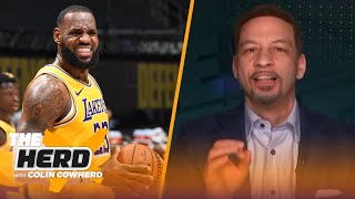 LeBron & Joel Embiid are neck & neck for MVP, Nets' defensive struggles — Broussard | NBA | THE HERD
