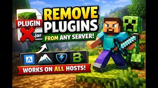 Remove Plugins from Minecraft Servers (Works on Any Host!)