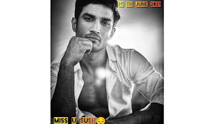 Tribute to Sushant Singh Rajput on his Death anniversary 😣||Sushant singh Rajput|We Love U Sushant❣️