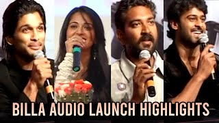 #Billa4K Re Release Special Audio Launch Highlights | Prabhas, Billa | Anushka Shetty, Allu Arjun