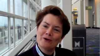 Dr. Julia Fielding, an Elsevier Author, at RSNA 2010