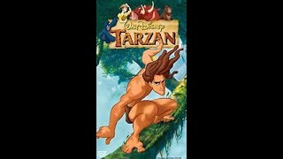 Walt Disney's Tarzan (1999 film) 2000 VHS Print Opening Previews Version #2 #tarzan #vhs #disney