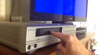 How to Operate an Emerson dual dvd vcr combo player model ewd2004