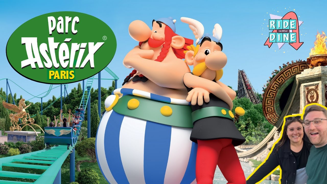 Parc Asterix Full Park Vlog Rides Povs Food Shows More Youtube
