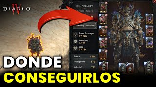 ✅Donde conseguir objetos Diablo 4