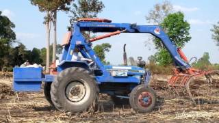 รถคีบอ้อย  FORD 6610 คีบใส่รถบรรทุกสิบล้อ ฟอร์ด TRACTOR