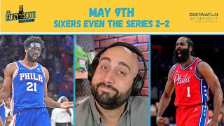 Sixers even with Miami Heat 2-2 | Embiid/Harden Go OFF | Phillies Tease - Split with NY Mets AGAIN