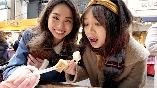 GLORIOUS Japanese STREET FOOD Tour of Kuromon Market | Osaka, Japan