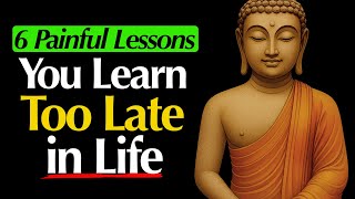 6 Painful Lessons You Learn Too Late in Life | Buddha’s Wisdom for Awakening