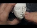 Making Chrysanthemum Porcelain BJD from scratch to final result by Sofie Dolls