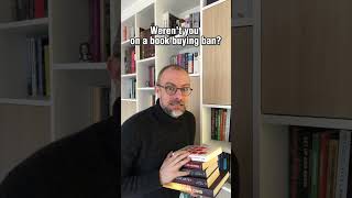 Weren't You on a Book Buying Ban? #shorts #booktube