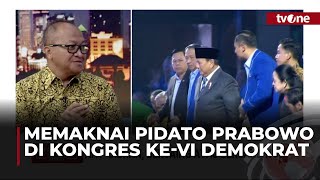 Pengamat Membaca Makna Pidato Presiden Prabowo Soal \