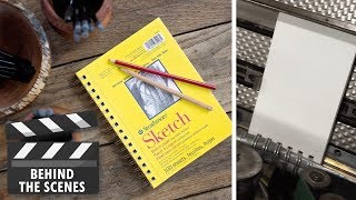 The Making of Strathmore 300 Series Sketch Pads