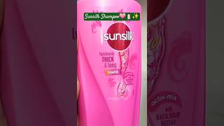 Sunsilk Shampoo For Thick \u0026 Long Hair🩷#sunsilk #sunsilkshampoo #shampoo #hair #viralvideo #ytshorts