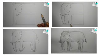 how to draw an elephant easy (7 art)