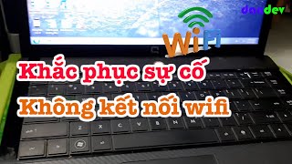 Khắc phục sự cố không kết nối wifi trên laptop | dandev