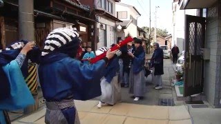 松阪市松崎浦町 松崎浦町獅子舞　吉野舞と跳びの舞（跳び天）