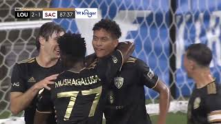 Goal: Elijah Wynder nets his first as a pro