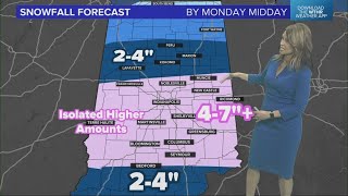 Live Doppler 13 Forecast | 11 p.m. update, Jan. 3, 2025