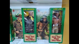 Mattel Vintage How the West Was Won Big Jim Action Figure Set! Toy History!