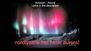 aurora nordlys!