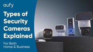 Security Camera Types Explained：Best for Your Home or Business!