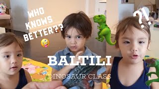 Thylane Katana and Baltie Semblat dinosaur class with Nico Bolzico | Solenn Heussaff | #baltili