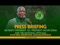 MK PARTY PRESS BRIEFING