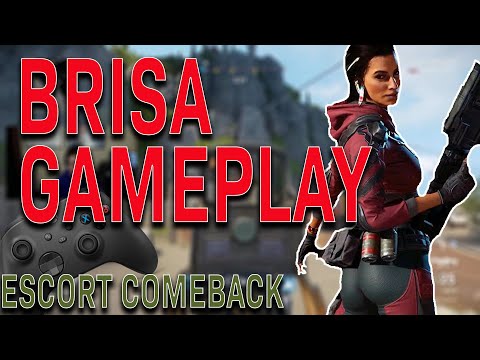 SHATTERLINE GAMEPLAY | BRISA ESCORT - YouTube