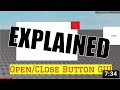 How To Make An Open/Close Button in Roblox Studio -- EXPLAINED MORE