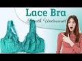 Emerald Smooth Underwired Lace Bra #laceBra #Bra #WiredBra #NonPaddedBra