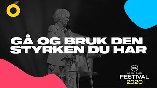 Lillemor Åleskjær | Gå og bruk den styrken du har | OKS Festival 2020