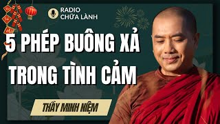 Sư Minh Niệm | 5 Phép BUÔNG XẢ Trong Liên Hệ TÌNH CẢM Yêu Đương | Radio Chữa Lành