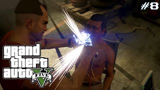 Interograsi Kejam 😈 Disetrum, Giginya 🦷 Juga Dicabut  - Grand Theft Auto V Part 8